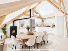 Appartement familial 5 pièces de 115 m² avec esprit maison au cœur d'Albens