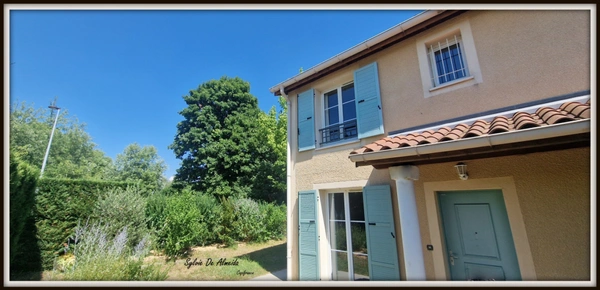 Maison à vendre 4 pièces 92 m² BEYNOST (01)Côtiere, 3 chambres dont suite, terrain 260 m², garage