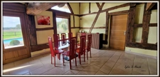 Longère property for sale, 313 m², 7 rooms, SAINT CYR SUR MENTHON (01). Outbuildings 550 m², swimming pool, 6.84 hectares