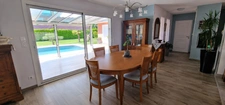 Detached, single-story house for sale, 146 m², 6 rooms, garage, swimming pool, 1250 m² plot, BOISSEY (01) near Pont de Vaux