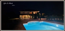 Maison à vendre 6 pièces BAGE LA VILLE (01)206 m², piscine, vue dégagée campagne et monts Mâcon, véranda, cave, terrain 3000 m²