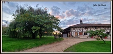 Longère property for sale, 313 m², 7 rooms, SAINT CYR SUR MENTHON (01). Outbuildings 550 m², swimming pool, 6.84 hectares