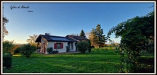 Propriété à vendre PONT DE VEYLE (01) 16,5 Ha, vue, maison 145 m², ferme à rénover 170 m², pigeonnier, hangar, équestre