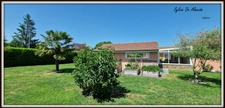 Detached, single-story house for sale, 146 m², 6 rooms, garage, swimming pool, 1250 m² plot, BOISSEY (01) near Pont de Vaux