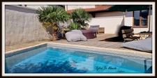 Dpt Ain (01), à vendre PONT DE VEYLE proche MACON maison P6 de 135 m², 5 chambres, piscine