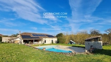 MAISON EN PIERRE A SAVIGNAC SUR LEYZE (47)