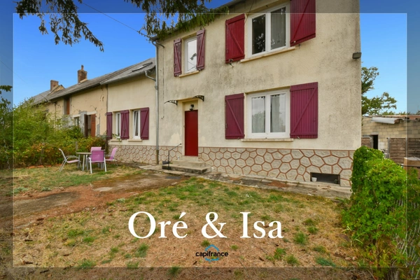 Maison à vendre 6 pièces + garage 200 m² + jardin PREVERANGES (18)
