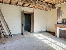 Maison Gasconne et plusieurs dépendances, vue Pyrénées, 