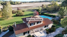 Maison à vendre avec piscine 8 mn de Marciac DPE C/C