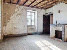 Maison Gasconne et plusieurs dépendances, vue Pyrénées, 