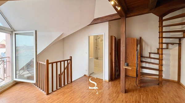 HAGUENAU Centre - Duplex en attique avec parking, 2 pièces - À VENDRE