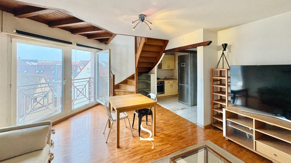 HAGUENAU Centre - Duplex en attique avec parking, 2 pièces - À VENDRE