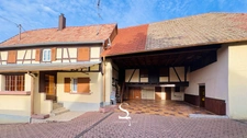 Maison alsacienne à rénover, 120 m² + dépendances, beau potentiel à OHLUNGEN