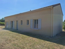 Maison récente de plain-pied – DPE A/A – 3 chambres – Terrain 1 500 m² – Pressignac-Vic (24)