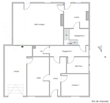 Maison à vendre 4 pièces TONNAY CHARENTE (17)