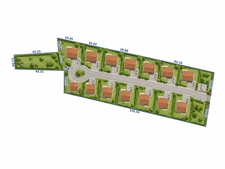 Terrain 6 347 m² à Bords – borné – idéal lotissement