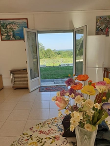 Maison 148 m² viager à vendre occupé 5pièces LA GENETOUZE (17) terrain 5200 m².