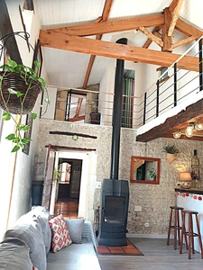 Stone house of 145 m² for sale, 6 rooms, BELLEVIGNE (16), 3/4 bedrooms plus swimming pool.