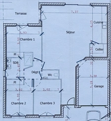 Maison à vendre 4 pièces PIA (66)