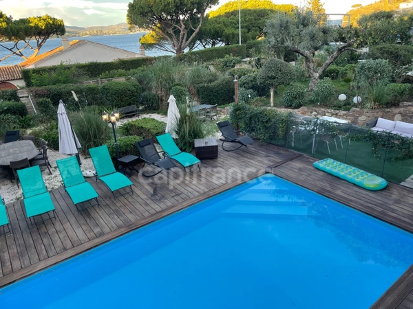 Var(83) Vente-Gassin-Golfe de Saint Tropez-BASTIDE et MAISON sur Terrain 2 117 m², 2 piscines-Bord de mer