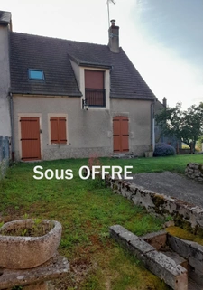 Dpt Nièvre (58), à vendre BAZOLLES maison P5 - 2 chambres - terrain 527 m2