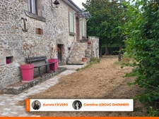 VENTE INTERACTIVE Authentique Logis du XVIe siècle grange de 200 m² parc verger de 4 000 m² Entre Mortagne-au-Perche et Le Mêle