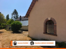 VENTE INTERACTIVE Authentique Logis du XVIe siècle grange de 200 m² parc verger de 4 000 m² Entre Mortagne-au-Perche et Le Mêle