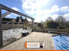 Maison en pierre avec piscine à TELLIERES LE PLESSIS, 20 minutes de Mortagne au Perche (61)