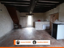 VENTE INTERACTIVE  - Fort potentiel d'aménagement - Maison à vendre 4 pièces MAUVES SUR HUISNE (61) 