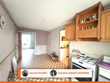 Maison de ville 63m² -  2 chambres, garage et jardin