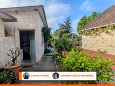Maison de ville 63m² -  2 chambres, garage et jardin