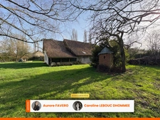 VENTE INTERACTIVE Authentique Logis du XVIe siècle grange de 200 m² parc verger de 4 000 m² Entre Mortagne-au-Perche et Le Mêle