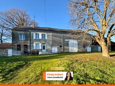 Maison à rénover avec dépendances et champ SAINT HILAIRE LA TREILLE (87)