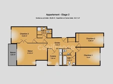 Dpt Yvelines (78), for sale LE CHESNAY apartment T4 of 94 m²