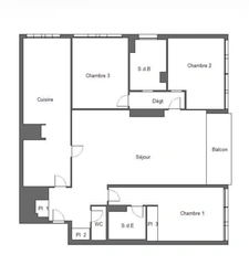 NOISY LE ROI appartement Familial rénové 3 chambres 103 m²  
