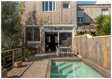 Charming stone shop with swimming pool - Sacré-Coeur - Nansouty