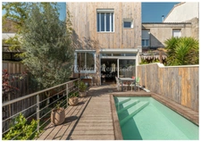 Charming stone shop with swimming pool - Sacré-Coeur - Nansouty