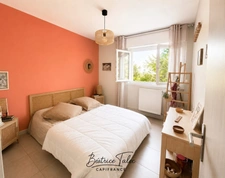 Like a house! Contemporary 4-room apartment with a private 530 m² garden and parking, in an Aix-en-Provence residential complex.