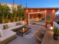 Maison de village moderne à personnaliser avec superbe terrasse rooftope 3 pièces, double garage, ROUSSET (13), sainte-victoire