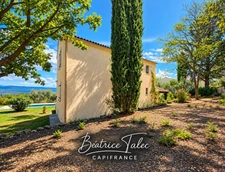 Maison 4 pièces, piscine, vue sur les vignes, Puyloubier, Provence, Montagne Sainte-Victoire, Bouches-du-Rhône, 