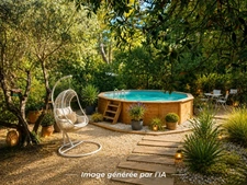 Comme une maison ! Appartement 4 pièces, contemporain avec jardin privatif de 530 m², 3 places parking, Aix-en-Provence, Résidence,