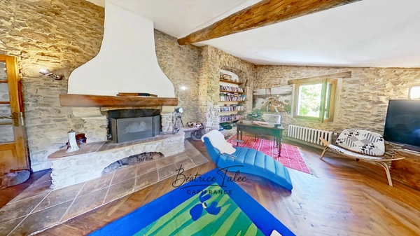 ANCIEN MOULIN XIXᵉ rénové – Parc 1,3 ha, rivière, source naturelle & 4 gîtes - Provence Forcalquier, 
