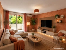Appartement T3 73m2 - Terrasse plein sud - CALME et Lumière Le Beausset, var, provence, 