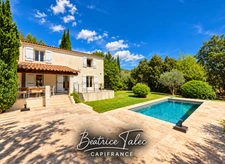 Maison 4 pièces, piscine, vue sur les vignes, Puyloubier, Provence, Montagne Sainte-Victoire, Bouches-du-Rhône, 