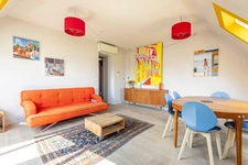 3-room apartment on the top floor of the Sebastopol les Halles building