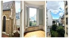 Appartement 2 pièces rue Championnet à rénover