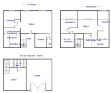 Charming property complex with a 1,500 m² garden in the heart of Meaux