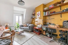 Appartement dernier étage, 2 pièces, Eglise des Batignolles