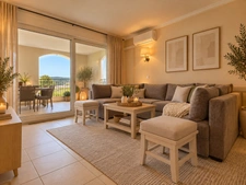 Domaine de Pont royal, BEL APPARTEMENT de 57 m2 1er étage avec ascenseur ,  deux chambres, terrasse vue dégagée, piscine en résidence.