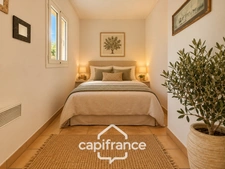 appartement REZ de JARDIN,résidence du lac, 31 m2, chambre ouverte, grande salle de douche rénovée , rangements, cave collective. 